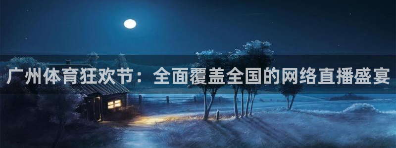 足球so米直播：广州体育狂欢节：全面覆盖全国的网络直播盛宴